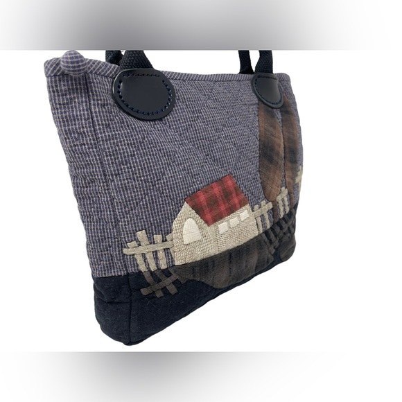 New Handmade Satchel Bag Purse Quilted new - Picture 4 of 12